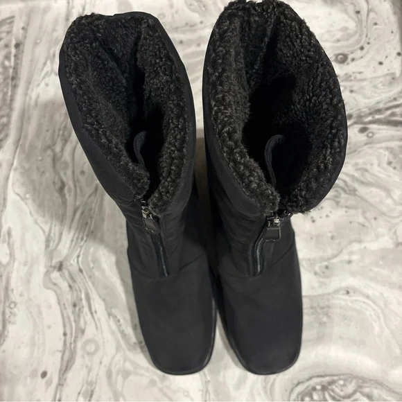 Toe Warmers Canada 10N T04924 Cozy Black Women's Winter Boots - Picture 11 of 14